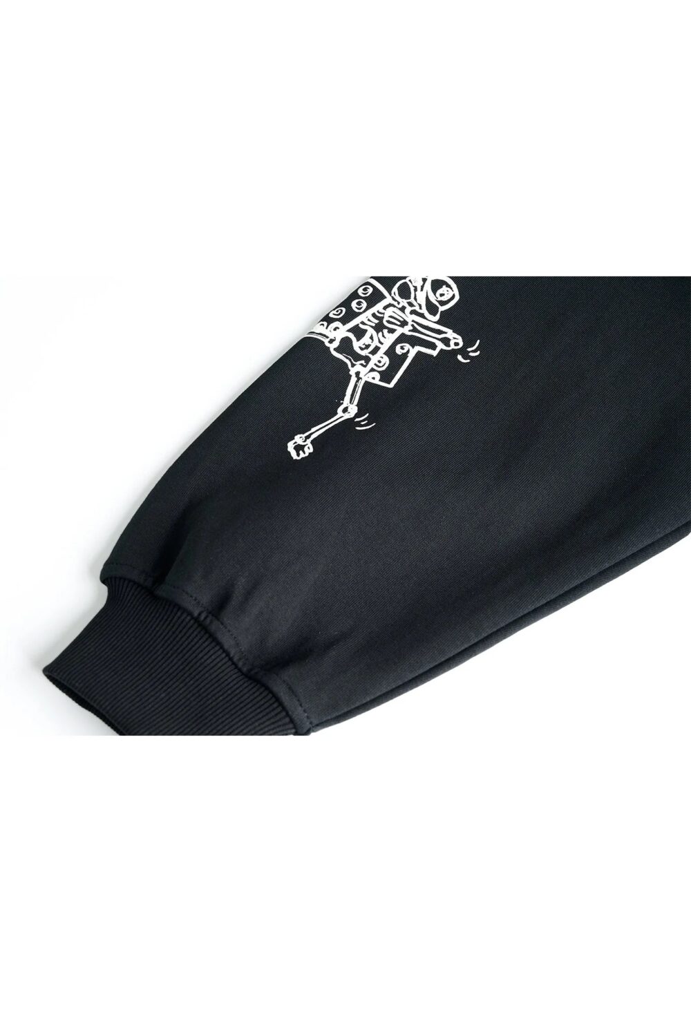ACUPUNCTURE DANCING SKULL HOODIE BLACK - immagine 3