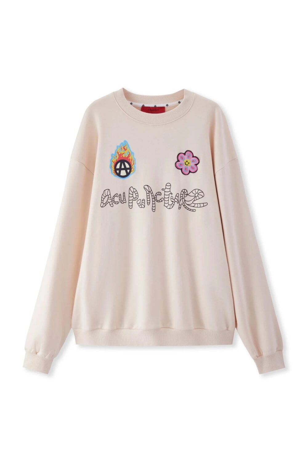 ACUPUNCTURE VERSE CREWNECK CREAM