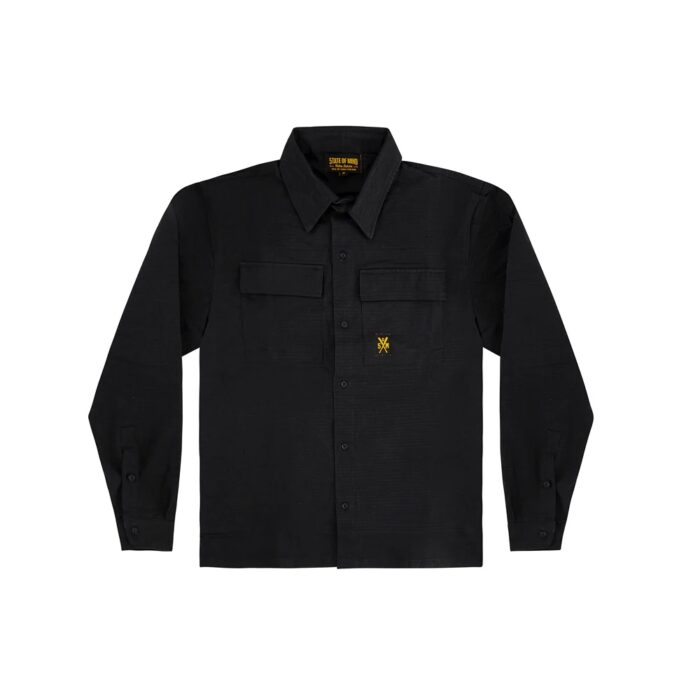 5state of mind" RETROFUTURE " Shirt Black