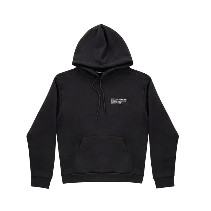 " RETROFUTURE BASIC " Hoodie Black
5STATE OF MIND
