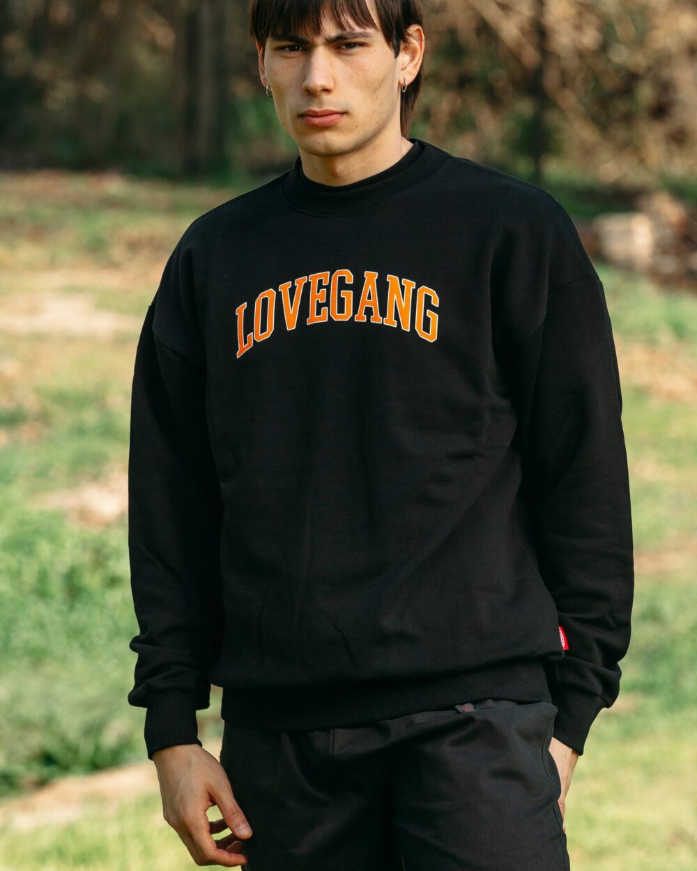 Felpa college lovegang - immagine 2