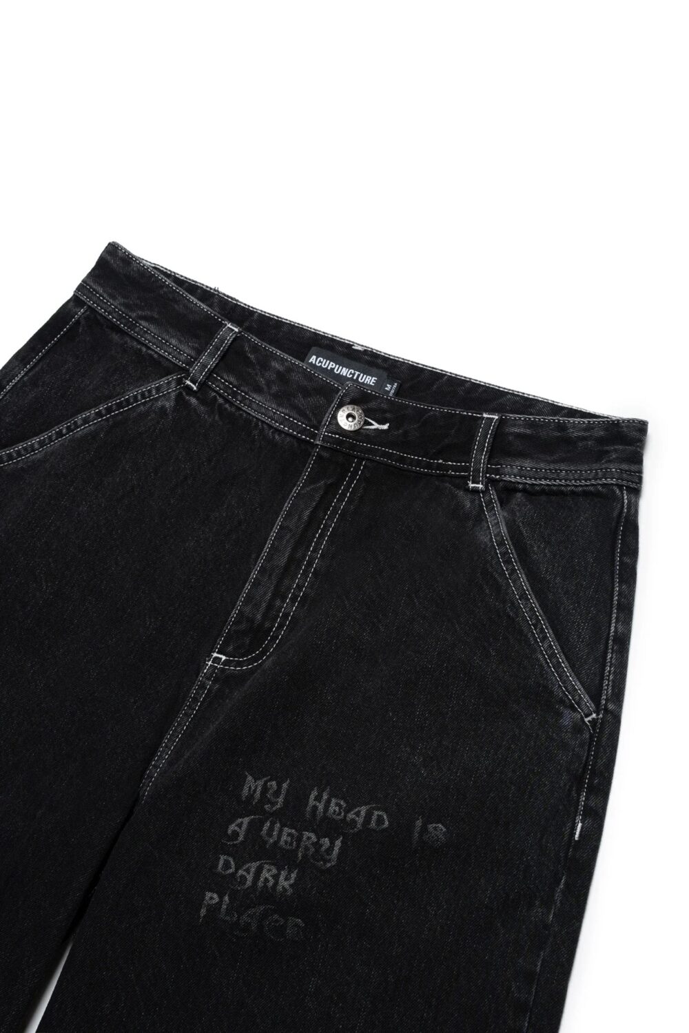 JEANS DARK GREY ACU - immagine 3